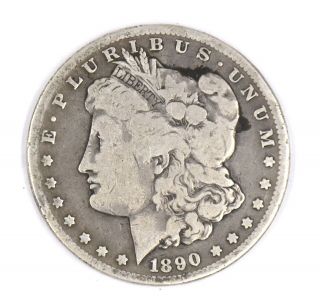 1890 - Cc Morgan Silver Dollar Rare Carson City 90 Silver Us Collectible Coin