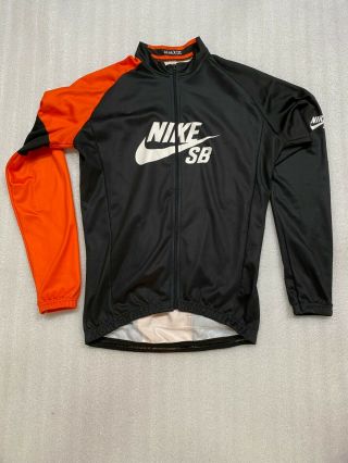 Nike Sb Long Sleeve Cycling Jersey Nike Skateboarding Team Kit Rare