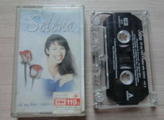 Selena : All My Hits Todos Mis Exitos Vol.  2 Thai Cassette Tape Rare