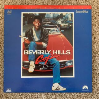 Beverly Hills Cop Widescreen Laserdisc - Eddie Murphy - Rare Version