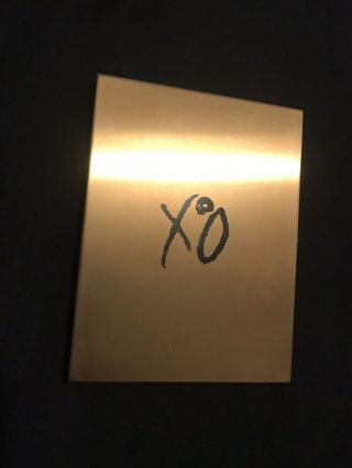 The Weeknd After Hours Official Gold Case Limited Special Edition Rare