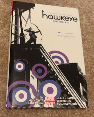 Hawkeye Omnibus Matt Fraction & David Aja Marvel Comics Rare Hardcover Hc