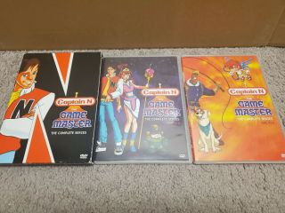 Captain N Game Master Complete Series DVD 4 DISC SET 26 RARE Nintendo 2