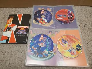 Captain N Game Master Complete Series DVD 4 DISC SET 26 RARE Nintendo 3