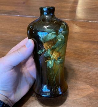Antique Weller Standard Glaze Art Pottery Vase,  7 "