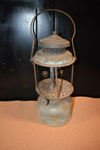 Antique Coleman Air - O - Lantern Model Ql Mica Globe Lantern For Parts/restoration