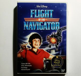 Flight Of The Navigator (dvd,  2004) W/ Insert Rare & Oop Disney 1986 Sci - Fi