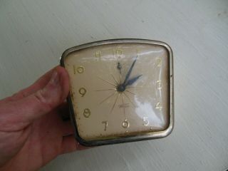 Rare Vintage Lux Wren Alarm Clock - Circa 1965 Cosmetic