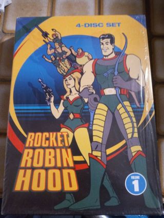 Rocket Robin Hood (4 Disc Set) 592 Minutes English Version Rare Oop Like