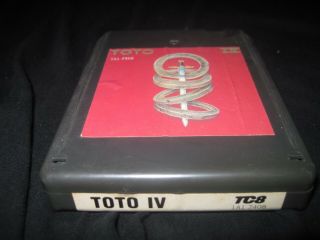 Toto Iv 1a1 7408 Columbia Records Stereo 8 Track Cartridge Tape Rare Needs Pad