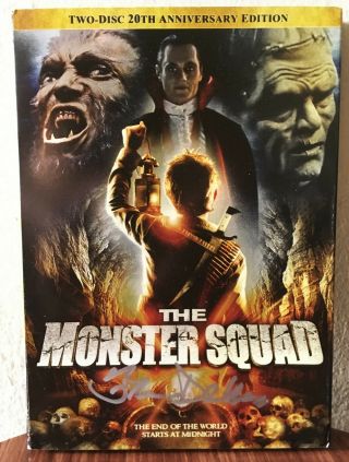 The Monster Squad 2 - Disc 20th Anniversary Edition Dvd Rare Signed By Fred Dekker