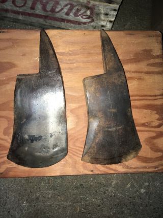 Antique Vintage Firemans Axe Head,  Old Fire Axe Forged Steel