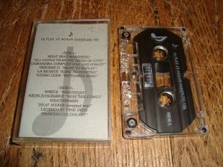 Rare 1990 Play It Again Sam Usa Sampler Cassette Meat Beat Manifesto Promo Tape