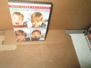 Home Alone 1 2 3 & 4 Rare Family Quadrilogy Dvd Set (4 Disc) Macaulay Culkin