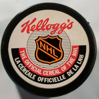 Rare Sticker Logos Vintage Nhl Kellogg 