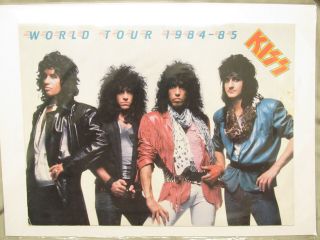 Kiss Animalize World Tour Program 1984 - 85 Mark St.  John - Rare.