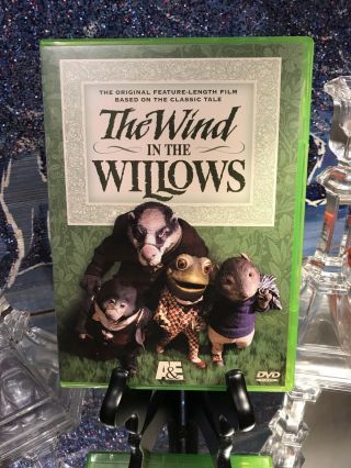 A&e The Wind In The Willows Dvd Feature Length Film Classic Tale Rare