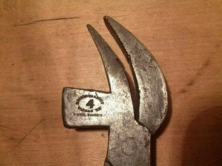 ANTIQUE 1880s R.  TIMMINS & SONS 4 COBBLERS LASTING PLIERS W/HAMMER 9 