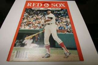 1980 Boston Red Sox Official Yearbook Mlb Baseball Rare American League