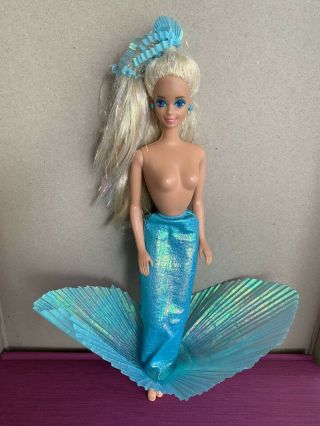 Mermaid Barbie 1991 Magical Hair,  Mattel Retro Vintage