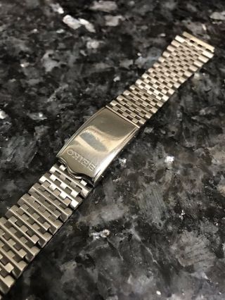 Rare Vintage Seiko 5/sports/digital Watch Stainless Steel Bracelet/strap/band