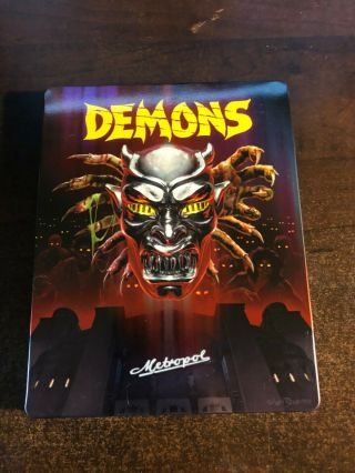 Demons 1 Blu Ray Steelbook Dario Argento Limited Edition Oop Rare Bava