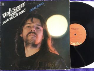 1976 Bob Seger “night Moves” Record 1st Pressing St - 11557 Capitol Vintage Rare