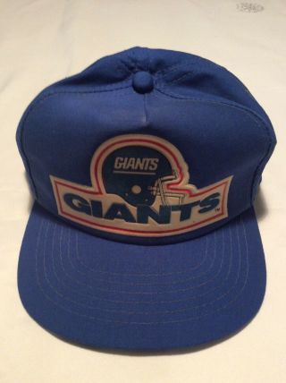 Rare Vintage Nfl York Giants Football Drew Pearson Hat - Cap