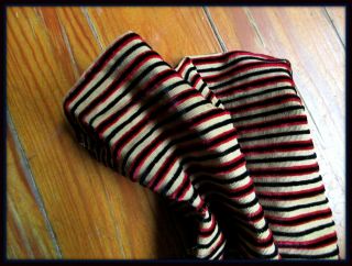 Rare Antique Civil War Victorian Thin Striped Dimensional Silk Velvet Fabric Frg