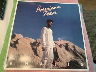 Khalid - American Teen - Rare Newbury Release - Coke Clear Vinyl - 2lp