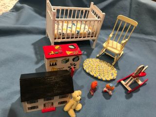 Vintage 1:12 Scale Dollhouse Baby 