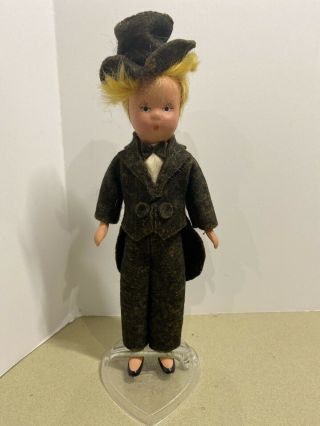 Nancy Ann (kerr & Heinz) Vintage 7.  5 " Bisque Doll 1940 