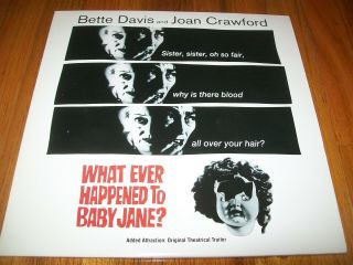 What Ever Happened To Baby Jane? 2 - Laserdisc Ld Widescreen Format Rare Whatever