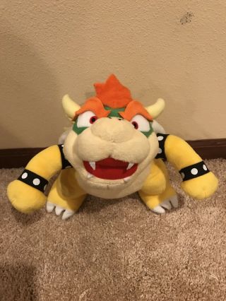 Mario Party 5 Bowser Plush 2003 Rare And Authentic