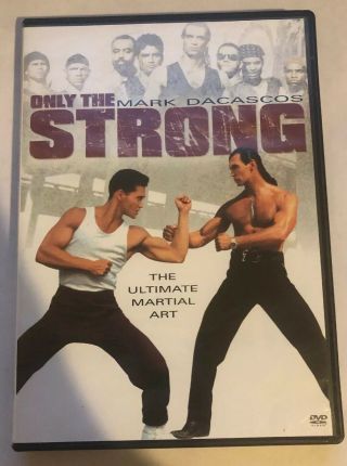 Only The Strong Mark Dacascos Rare Out Of Print Oop Dvd Good Shape Martial Arts