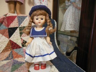 Vintage Straight Leg Walker Ginny - Like Doll Made By Virga.