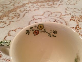 Vintage Mason ' s demitasse tea cup and saucer,  Manchu pattern,  made in England 3