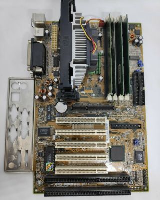 Asus P2b - F Slot 1,  Intel P3 - 300 & Ram Rare Set