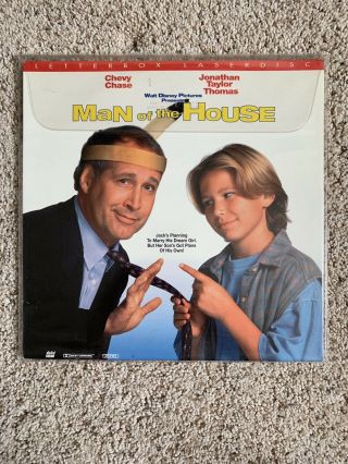Man Of The House Laserdisc - Chevy Chase - Rare