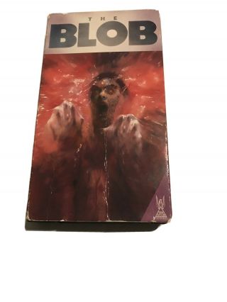The Blob Joe Seneca Vhs 1st Edition 1988 Rca/columbia Gore Horror