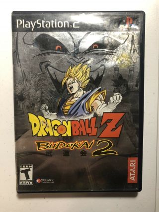 Rare Ps2 Dragon Ball Z: Budokai 2 Complete |
