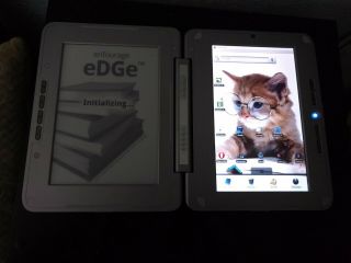 Entourage Edge Full Dualbook Tablet Android Take Notes Ebook Reader Rare