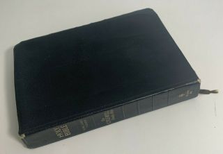 The Criswell Study Bible 1979 Nelson 855 Black Leather Rare King James Kjv