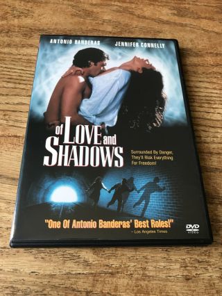 Of Love And Shadows 1996 Antonio Banderas Jennifer Connelly Rare Htf Thriller