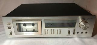 Rare Vintage Pioneer Ct - F555 Tape Deck W/ Orignal Box Read