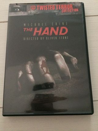 The Hand (dvd) Michael Caine,  Oliver Stone - Rare