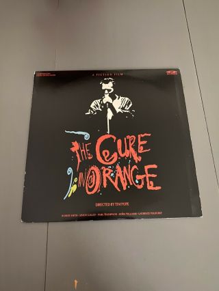 The Cure In Orange Laserdisc Ultra Rare Concert Starring Robert Smith,