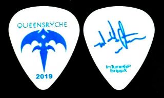 Queensryche Michael Wilton Signature 2019 Tour Prototype Guitar Pick Rare