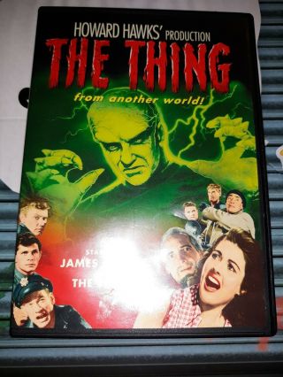 The Thing From Another World Dvd Howard Hawks Rare Oop Complete Flawless