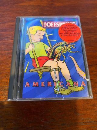 The Offspring Americana Minidisc Md Mini Disc Album Rare Classic W/ Hype Sticker